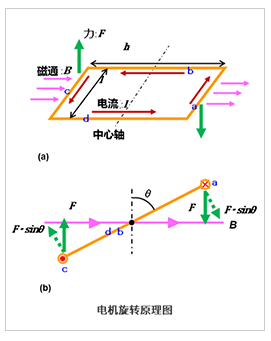 飞盘旋转原理